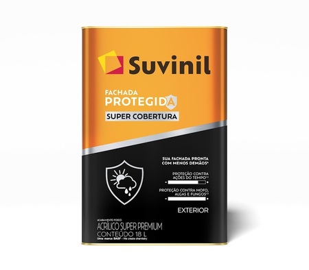 SUVINIL FACHADA PROTEGIDA SUPER COBERTURA 18L BRANCO NEVE