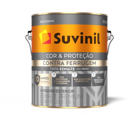 SUVINIL ESMALTE CONTRA FERR BRIL 3,6L