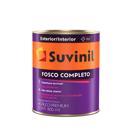 SUVINIL ACRILICO FOSCO BASE 0,8L