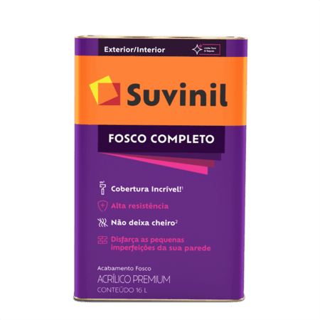 SUVINIL ACRILICO FOSCO BASE 16L