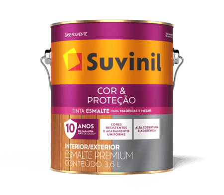 SUVINIL ESMALTE COR E PROT ACET 3,6L