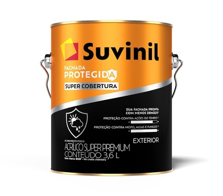 SUVINIL FACHADA PROTEGIDA SUPER COBERTURA 3,6L BRANCO NEVE