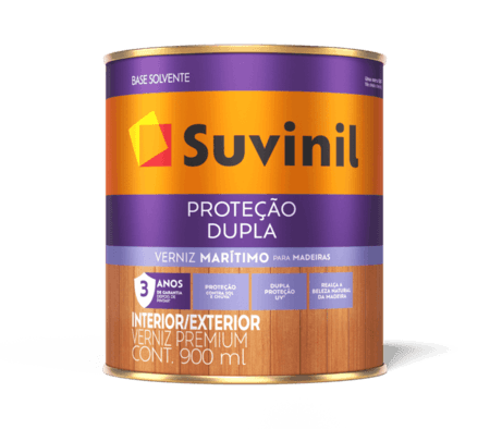 SUVINIL VERNIZ PROTEÇÃO DUPLA (MARÍTIMO) BRIL 0,9L NATURAL