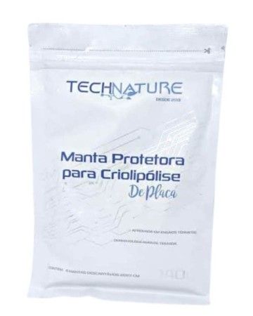 Manta Protetora para Criolipólise 20x17 Placas 140g com protetor umbilical 4 unidades Technature