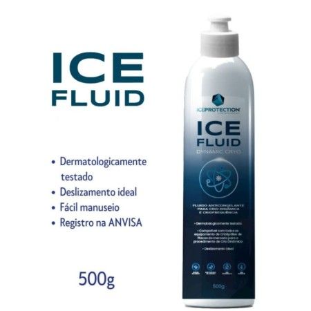 Gel Anticongelante Criolipólise Ice Fluid 500g