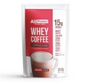 Pacote de Whey Coffee ZERO LACTOSE Cappuccino All Protein 300g (12 doses)
