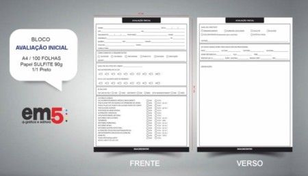 FICHA DE AVALIAÇÃO MODELO 3