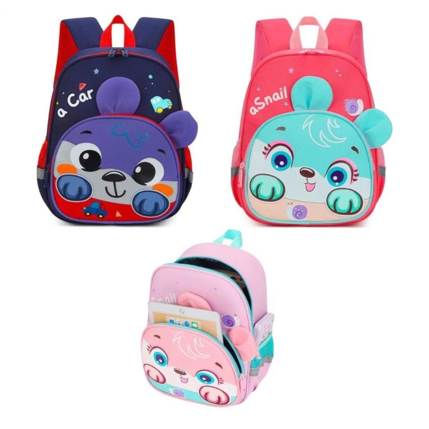 Mochila infantil feminina pequena 5689- variadas