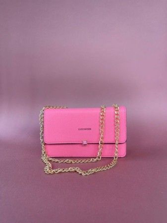 Bolsa alça corrente - Pink