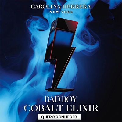 Lançamento Bady Boy Cobalt Elixir - Carolina Herrera