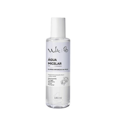 Água Micelar Facial Vult - 180ml