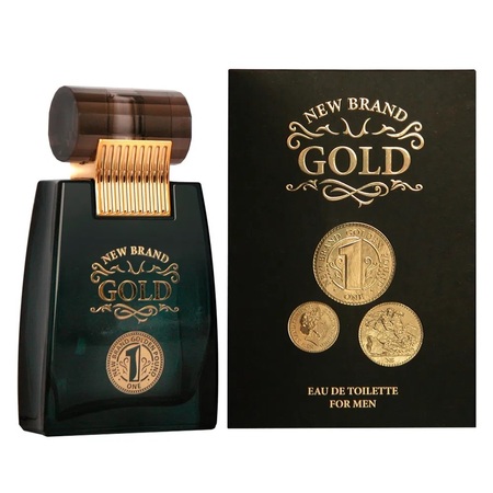 Perfume Masculino Gold For Men Eau de Toilette 100ml - New Brand