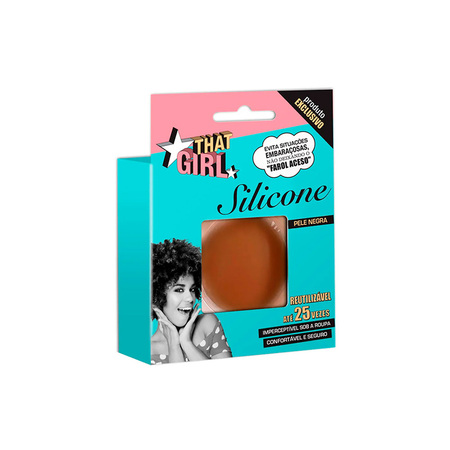 Silicone That Girl - Adesivo para Seios Pele Negra