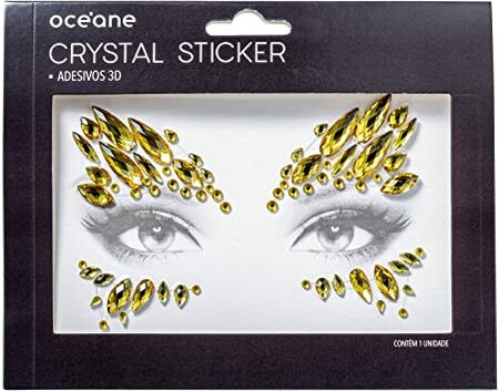 Crystal Sticker Cs6 Océane - Adesivo Facial 3d
