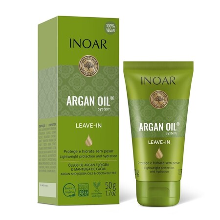 Argan Oil System Inoar - Leave-in 50g