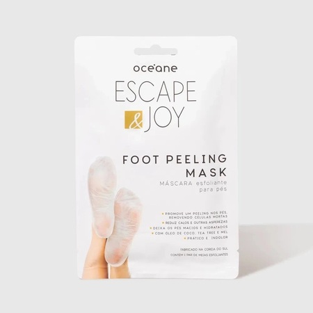 Océane Foot Peeling Mask - Máscara Esfoliante para Pés