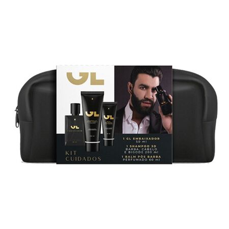 Kit GL Embaixador - Deo Colônia 50ml + Shampoo 3D + Balm 60ml