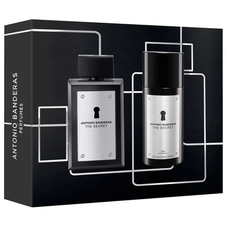 Kit de Perfume Masculino The Secret Banderas - Eau de Toilette 100ml + Desodorante 150ml