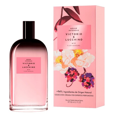 Aguas Intensas Flor Sensual Eau De Toilette Victorio Lucchino - Perfume Feminino 150ml