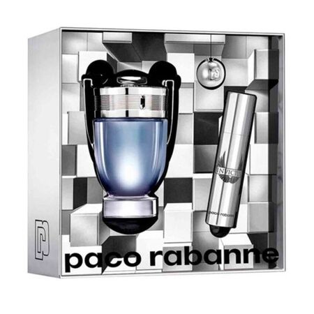 Kit de Perfume Masculino Invictus Rabanne - Eau de Toilette 100ml + Miniatura 10ml
