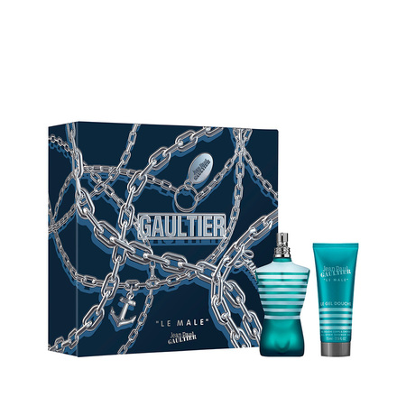 Kit de Perfume Masculino Le Male Jean Paul Gaultier - Eau de Toilette 75ml + Gel de Banho 75ml