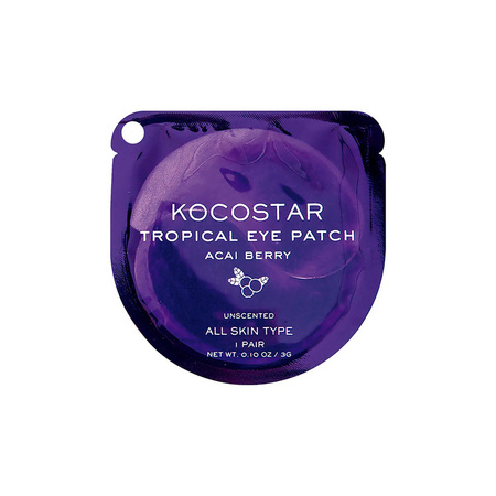 Blink Lab Kocostar Tropical Eye Patch Açaí Berry - Máscara para a Área dos Olhos
