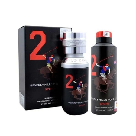 Kit Perfume Masculino Two Beverly Hills Polo Club - Eau de Toilette 50ml + Desodorante 175ml