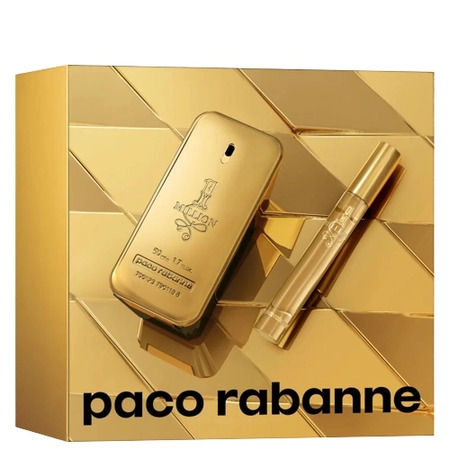 Kit de Perfume Masculino 1 Million Rabbane - Eau de Toilette 50ml + Miniatura 10ml