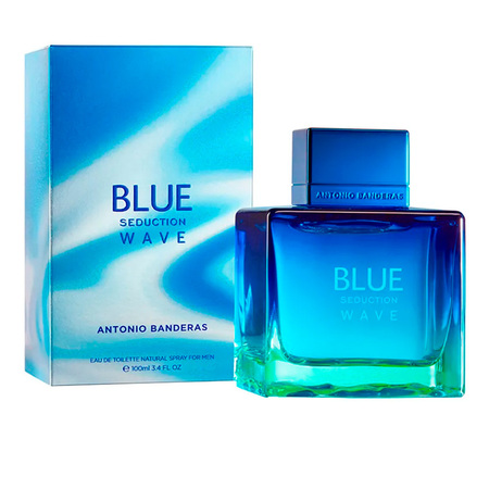 Blue Seduction Wave Eau de Toilette Banderas - Perfume Masculino 100ml