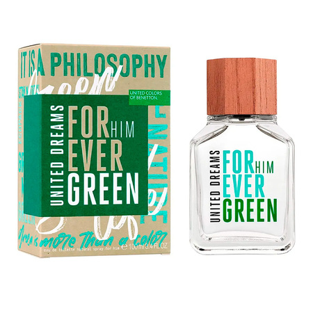 United Dreams Forever Green Him Eau de Toilette Benetton - Perfume Masculino