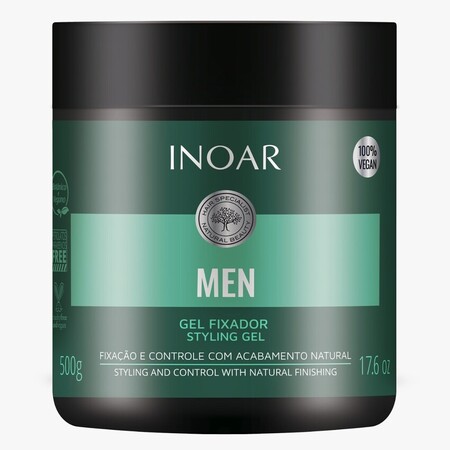 *INOAR MEN GEL CAPILAR 500 GR