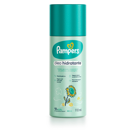 Óleo Hidratante Girassol Pampers - Óleo para o Corpo 110ml