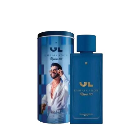 Kit Perfume Masculino Miami 100ml + Lata Personalizada - Gusttavo Lima