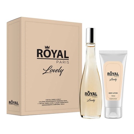 Royal Paris Lovely Deo Colônia - Kit de Perfume Feminino