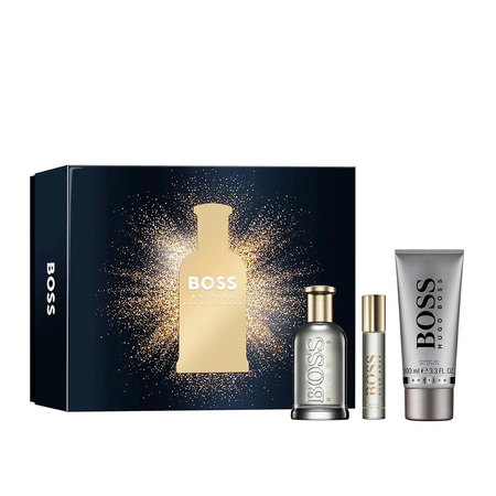 Kit de Perfume Masculino BOSS Bottled Hugo Boss - Eau de Parfum 100ml + 10ml + Gel de Banho 100ml