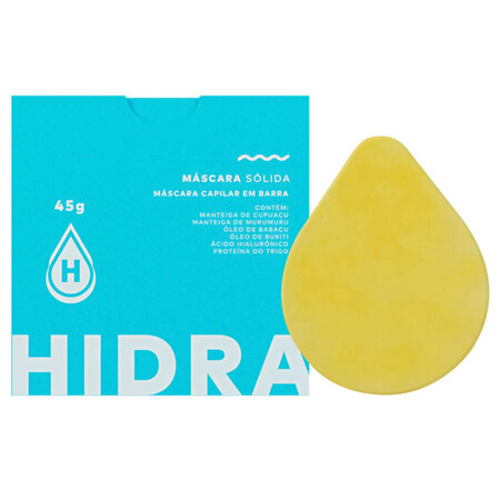 Hidratei Nutritiva Máscara Sólida Capilar - Máscara Capilar em Barra 45g