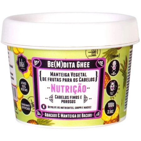 Lola BE(M) Dita Ghee Nutrição Abacaxi e Manteiga de Bacuri - Manteiga Nutritiva