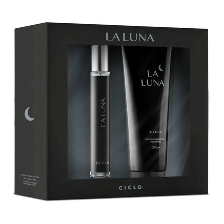 Kit de Perfumes Femininos La Luna Ciclo - Deo Colônia 30ml + Hidratante 240ml