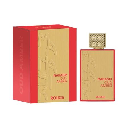 Perfume Feminino Oud Amber Rouge 100ml - Manasik
