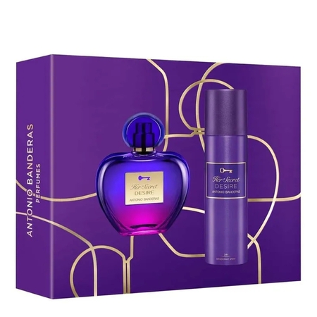 Coffret Feminino Her Secret Desire 80ml + Deo 150ml - Banderas