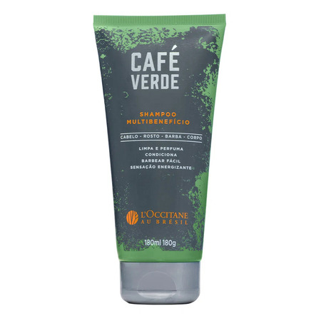 Café Verde Safra L’Occitane Au Brésil - Shampoo Multibenefício 180ml