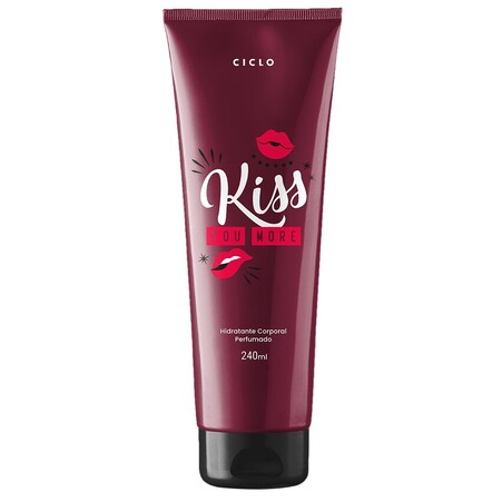 Kiss You More Ciclo Cosméticos - Loção Hidratante Corporal 240ml