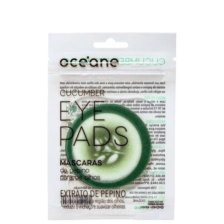 Océane Cucumber Eye Pads 10 unidades - Pads para a Área dos Olhos