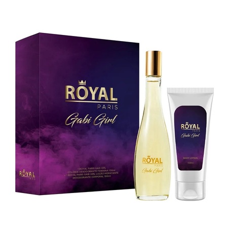 Royal Paris Gaby Girl Deo Colônia - Kit de Perfume Feminino