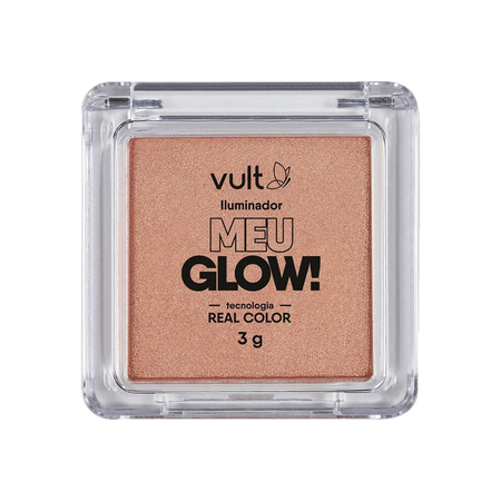 Meu Glow! Vult - Iluminador Facial Compacto Champagne