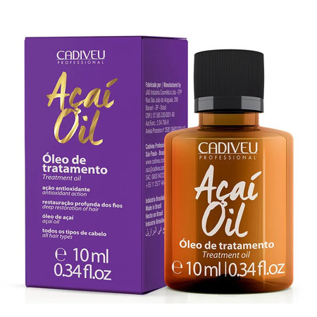 Óleo Capilar De Tratamento Açaí Oil - Cadiveu Professional