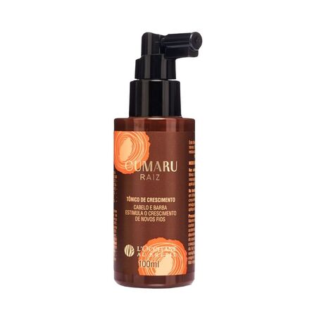 Tônico de Crescimento Cabelo e Barba Cumaru Raiz 100ml - L'Occitane Au Brésil