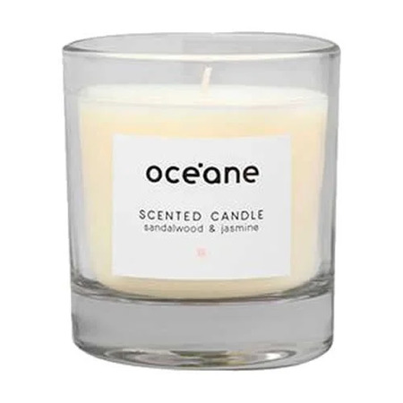 *OCEANE SCENTED CANDLE VELA SANDALO E JASMINE 180GR