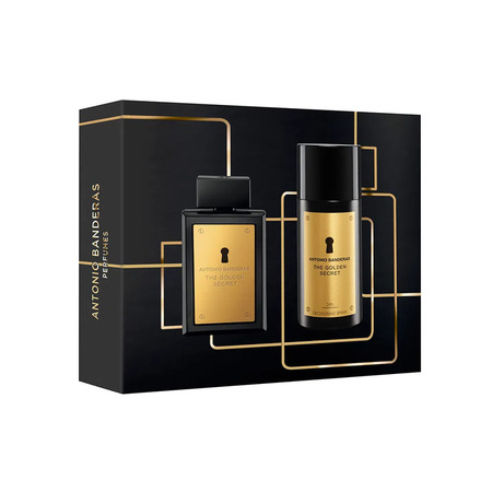 Kit de Perfume Masculino The Golden Secret Banderas - Eau de Toilette 100ml + Desodorante 150ml