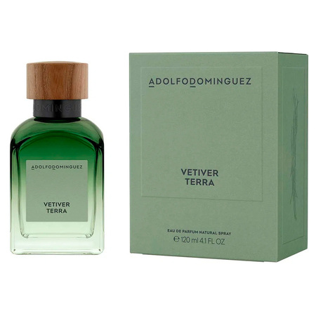 Vetiver Terra Eau de Parfum Adolfo Dominguez - Perfume Masculino 120ml